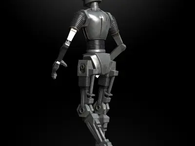 GE-3 Articulation Droid 3D print STL files 3D print model