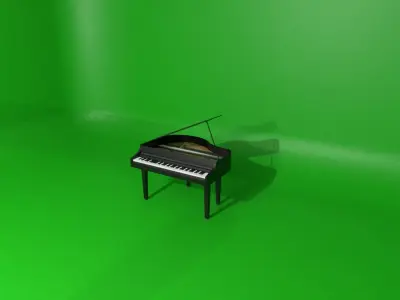 Virtual Studio Low-poly 3D model