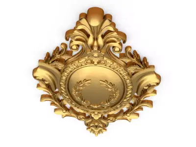 carved classic decorative ornament cnc 3d printing stl 67 3D print model