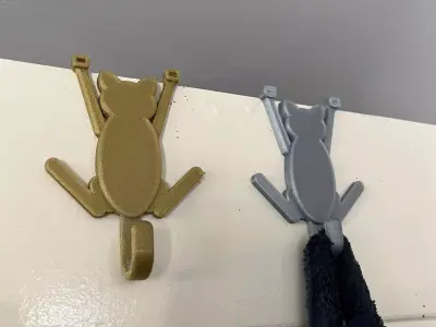 Kitten Door Hook Free 3D print model