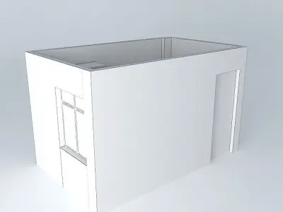 marinaorkut house with window Free 3D model