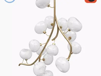 Jeff Zimmerman chandelier 3D model