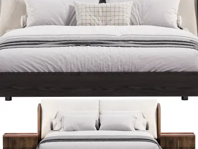 Brooke Bed  3D model