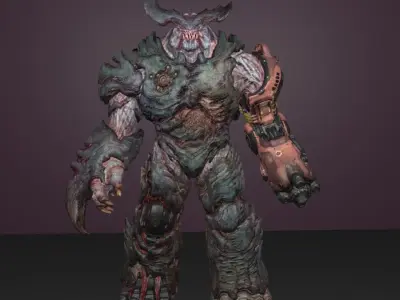cyber demon 3D model