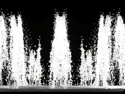 WATERFALL FOUNTAIN CASCADE  NO2 A 3D model