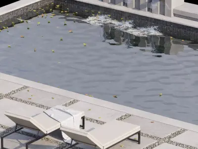 Pool 40 3D model