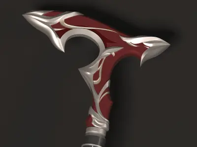 HONKAI STAR RAIL - WELT YANG CANE - 3D FILE STL - 3D print model