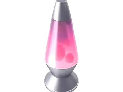 Lava Lamp 3D model shop