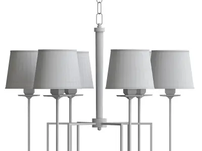 MAYA chandelier 3D model