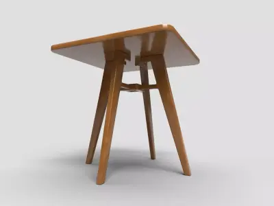 Square Table CG83 3D model