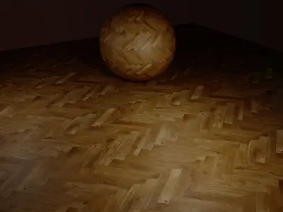 Free Wooden Floor 4k - Herringbone Parquet Texture