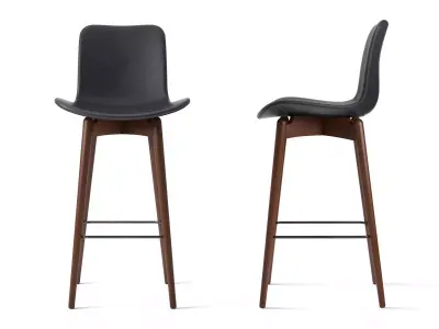 Langue Bar Stool 3D model