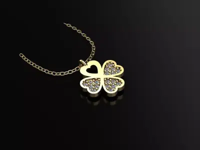  Collection Heart 12 Pendant 3D print model