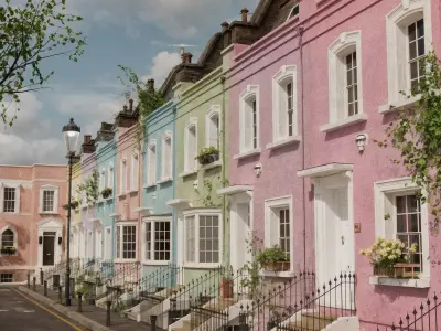 london house Low-poly 3D model