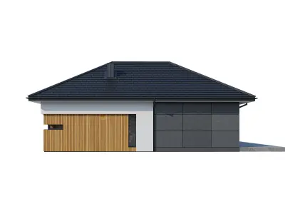 Modern house v98 3D model