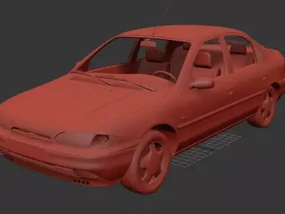 F Mondeo Mk1 hatchback 1993 3D print model