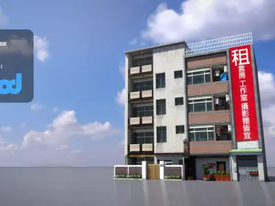 TW House 005 3D model