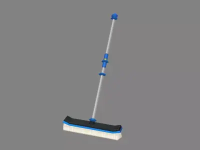 Cartoon mop Low-poly 3D model