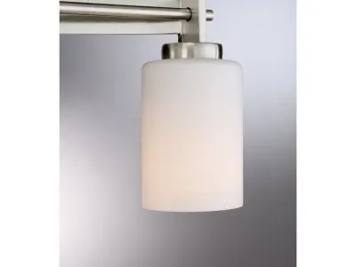 Biller 5 - Light Dimmable Brushed Nickel Vanity Light Free 3D model