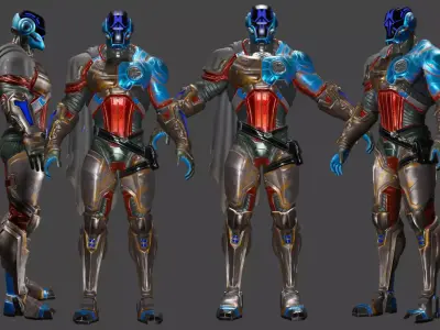 Fortnite The Foundation  Low-poly 3D model