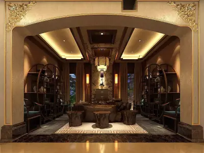 Business - Food Beverage 7-094 3D model