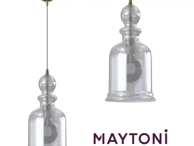 Pendant Lamp Tone P001PL-01BZ Maytoni Modern Free 3D model