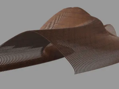 Parametric Pavilion 3D model