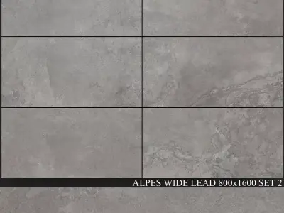 ABK Alpes Wide Lead 800x1600 Set 2 3D model