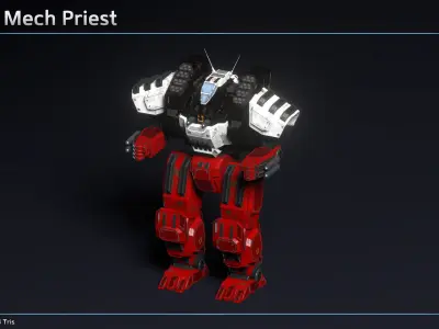 Heavy Mech Collection I 3D Model Pack