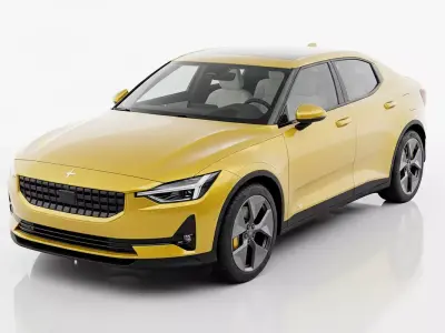 Polestar 2 2020 3D model