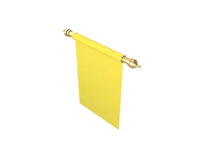 Pennant V1 006 Low-poly 3D model