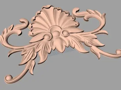 CNC 3D relief models STL format file used for artcam aspire E375 3D model