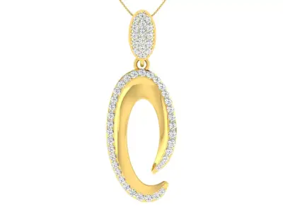 Women Pendants 3dm STL ONJ FBX Render Details 3D print model