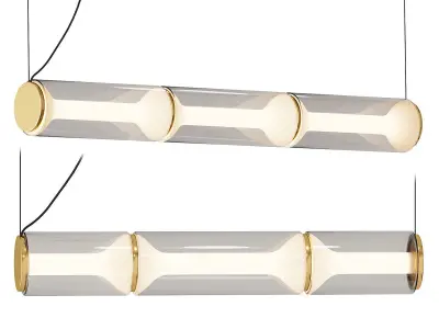 Lasvit Miles Pendant Lamps 3D model