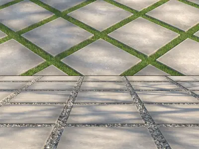 Garden Elements set 3D model