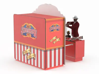  Carnival Shooting Game with Characters 