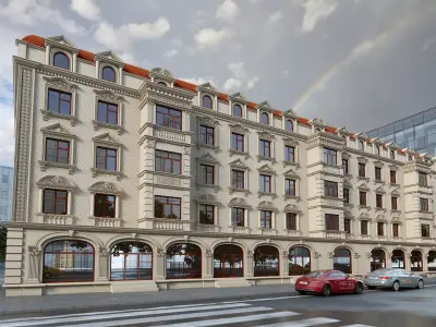 Classic Building 3D model