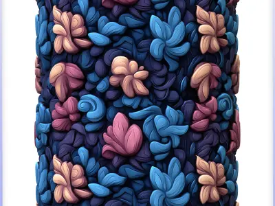 Stylized Ornaments Seamless Texture Texture