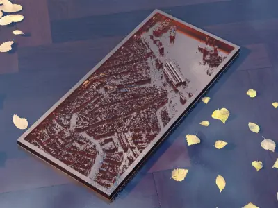 Amsterdam City Center 3D model