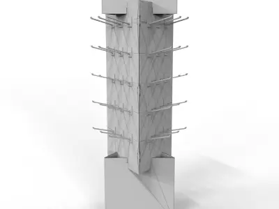 Point of Sale Cardboard Display Stand Texture