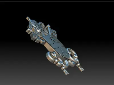 Coat of Arms 3D Relief 3D print model