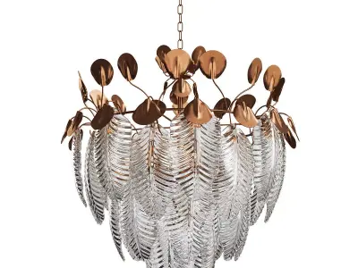 FELICIA chandelier Low-poly 3D model