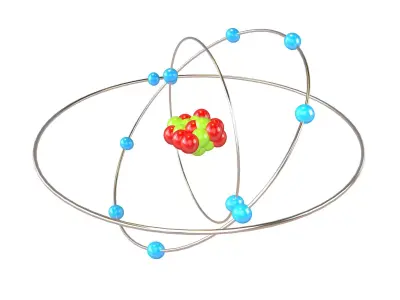 Sodium Chemical Element v2 002 Low-poly 3D model