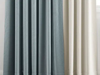 Curtain 206 3D model