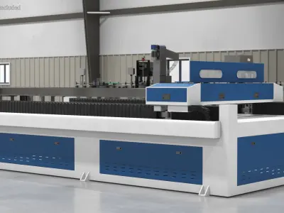  Reaying CNC Laser Cutting Machine for Metal Sheets 