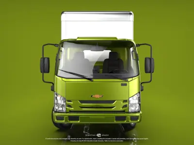 Chevrolet Isuzu NPR 2018 3D model