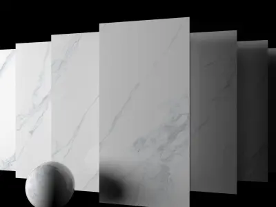 Marble Set Museum Calacatta 4D 80x160 Set 1 Texture
