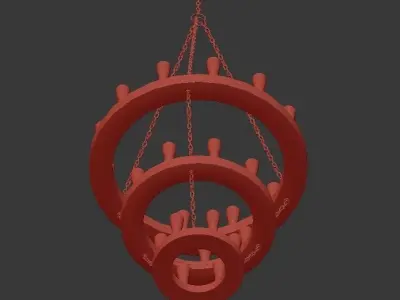 Geoffrey Three Tier Arteriors 3D model