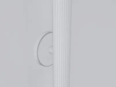 Counterweight Circle Sconce 3D model