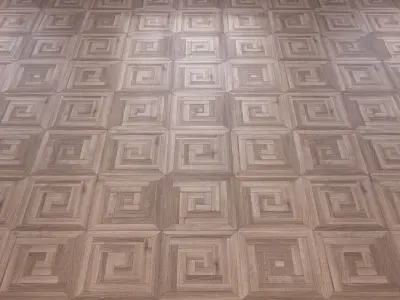Parquet - Laminate - Wooden floor 2 in 1 Low-poly 3D model 139